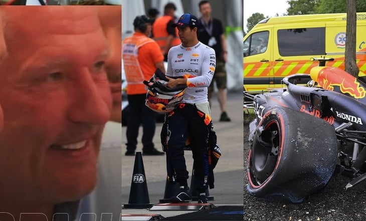 Papá de Max Verstappen se burló del accidente de Checo Pérez 
