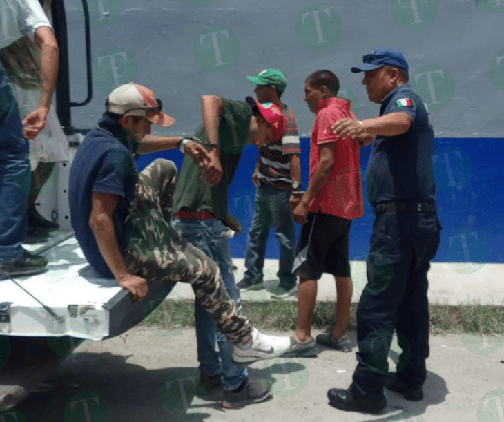 Detienen a nueve infractores en operativo 'barrido' en Monclova