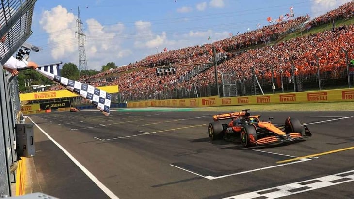 Oscar Piastri logra su primera victoria en F1; 1-2 de McLaren