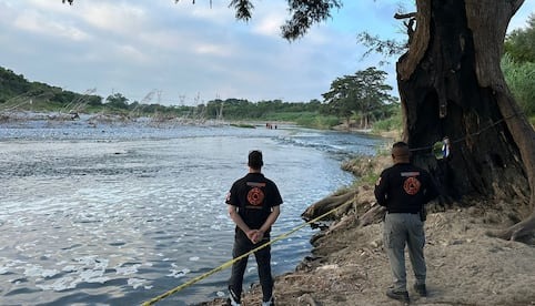 Hallan cuerpo de joven en Río Santa Catarina tras 12 horas de búsqueda