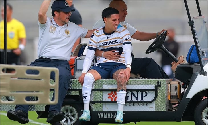 Pumas confirma la grave lesión de Leo Suárez; se pierde el resto de la temporada
