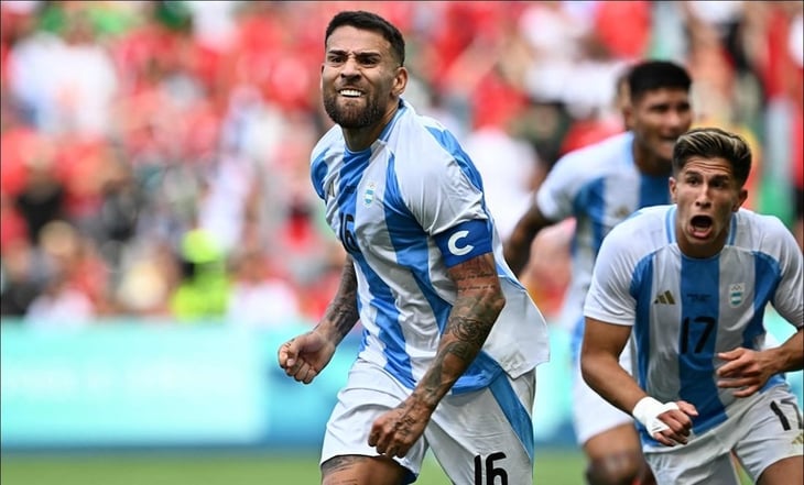 Argentina logra polémico empate de último minuto ante Marruecos en París 2024