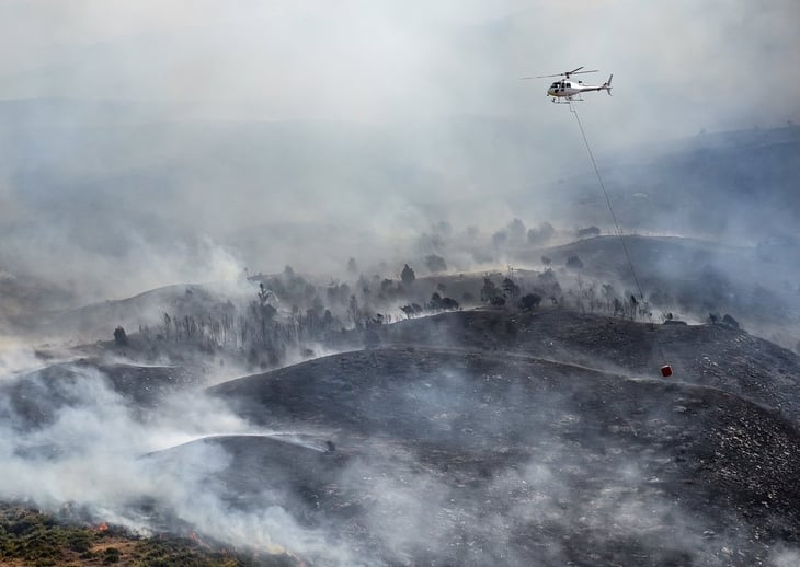 Los incendios forestales en el oeste de EU y Canadá crean condiciones de aire peligrosas