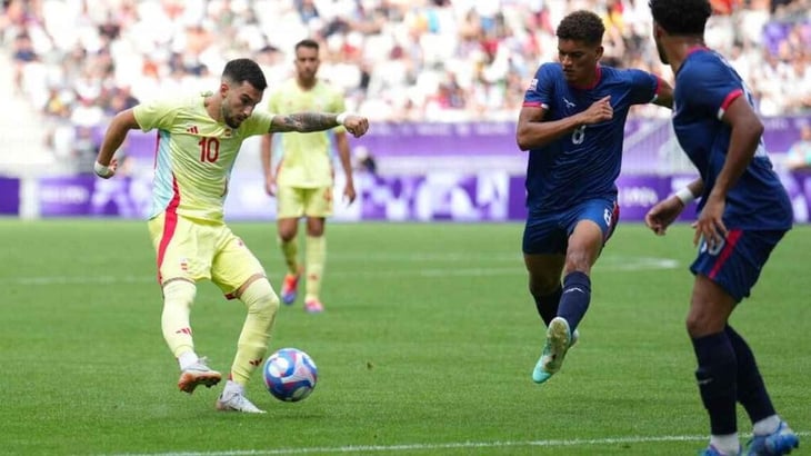 España derrota con facilidad a Selección Dominicana de Fútbol