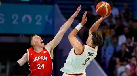 Alemania vence a Japón en su debut del baloncesto en París 2024