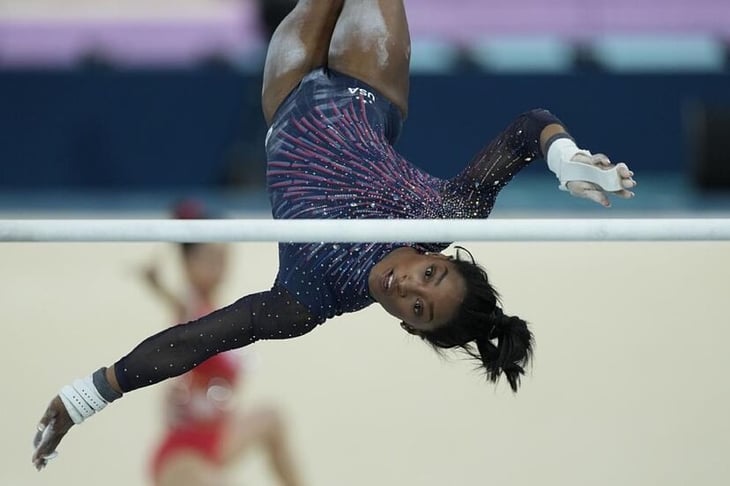 Simone Biles encabeza a las gimnastas de mayor edad en los Juegos Olímpicos