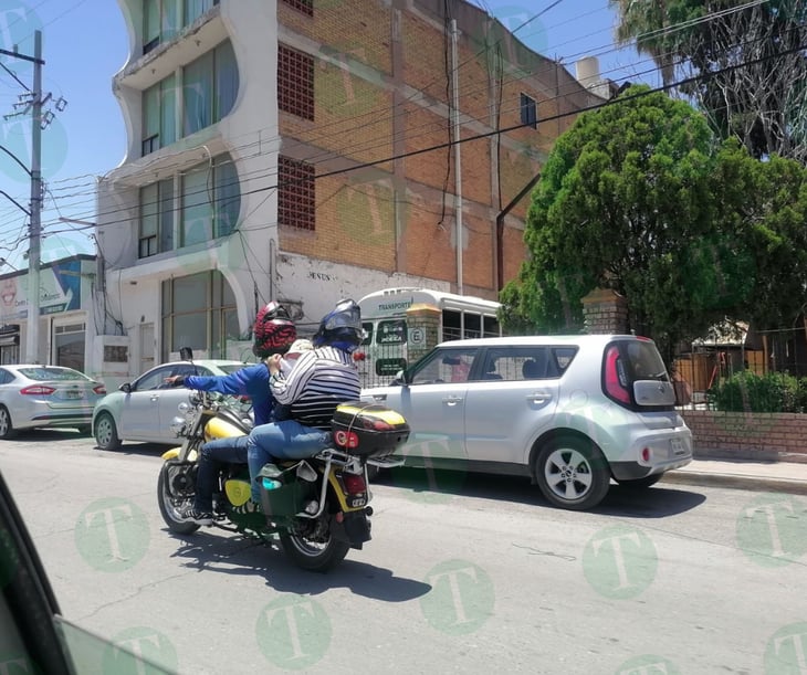 Un 10 por ciento de motos que circulan en Monclova portan placas