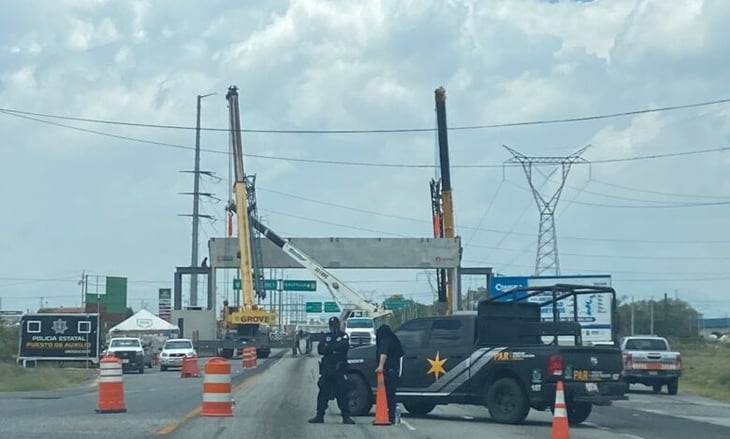 Avanza construcción del Arco de Seguridad en Ramos Arizpe