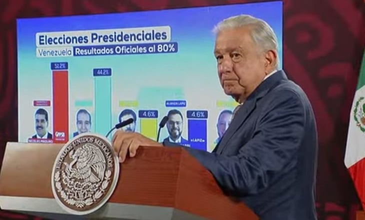 México esperará conteo de votos en Venezuela para reconocer a ganador