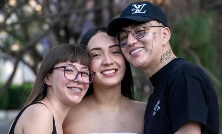 Dani Flow presume que es papá por segunda ocasión con foto junto a su esposa y novia