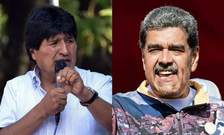 Evo Morales se solidariza con Nicolás Maduro 