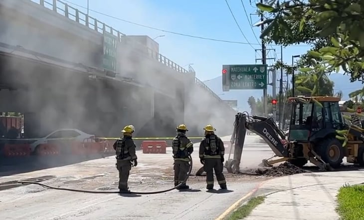 Fuga de gas provoca evacuación de comercios y oficinas en Saltillo