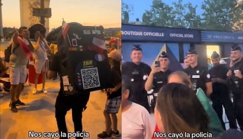 Mexicanos dedican 'Hermano cayó la ley' a policías franceses