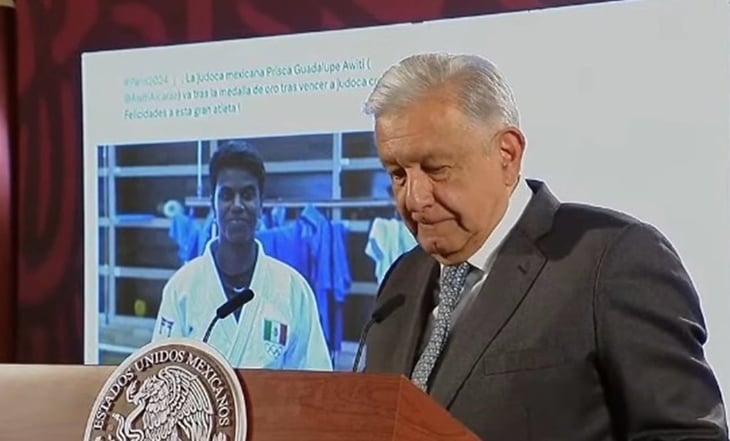 AMLO felicita a Prisca Awiti por su medalla de plata en París 2024