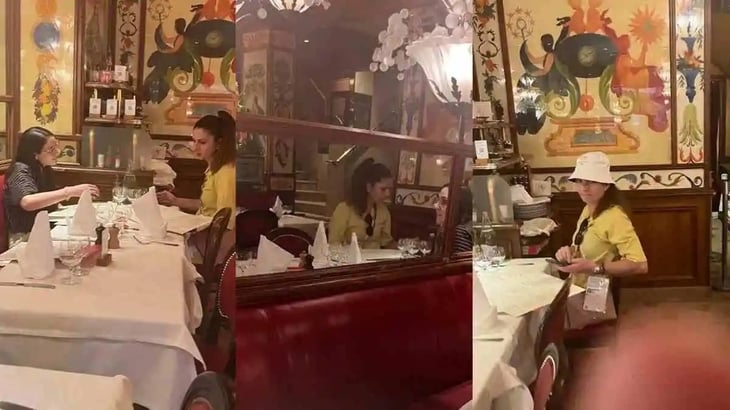 ¿Qué tan caro es comer en el restaurante donde Ana Guevara fue captada en París?