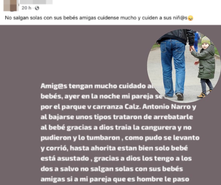 Autoridades desmienten rumores de intentos de robo de niños en saltillo