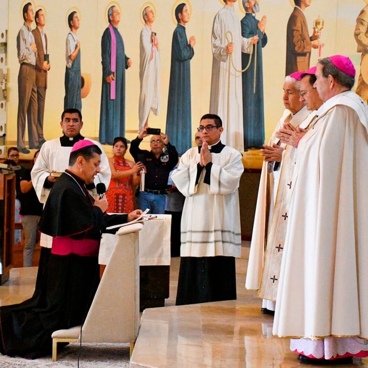 Toma posesión de la Diócesis Monseñor Alfonso Miranda