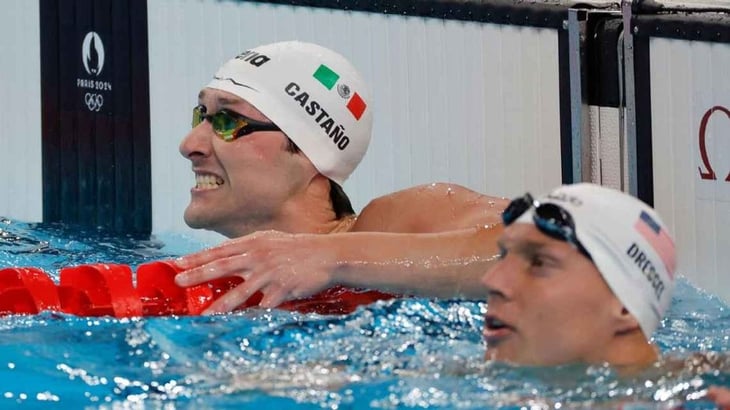 Mexicano Gabriel Castaño avanza a semifinal de 50m libres