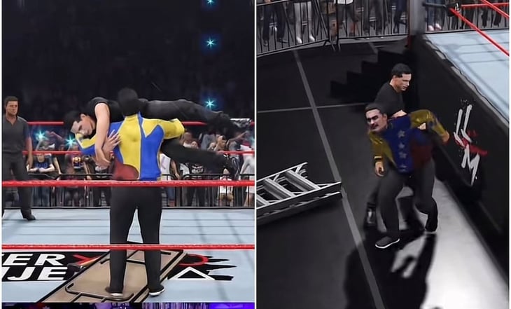 Maduro vs Musk: Al estilo WWE, se enfrentan ambos personajes dentro de videojuego de lucha