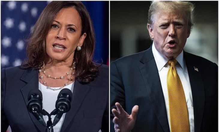 Campaña de Kamala Harris recaudó en julio el doble de fondos que Trump