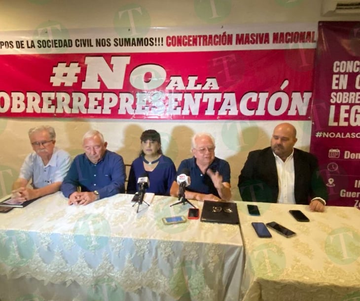 Frente Cívico Nacional en contra de representación legislativa