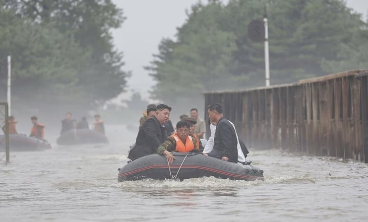 Putin ofrece ayuda a Kim Jong-un por inundaciones en Corea del Norte