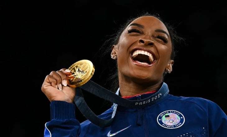 Simone Biles se corona con su tercera medalla de oro en los Juegos Olímpicos de París