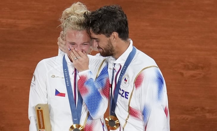 Katerina Siniakova y Tomas Machac, los exnovios que consiguieron el oro en los Juegos Olímpicos