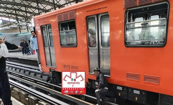 Reanudan servicio en Línea B del Metro tras incidente en vías