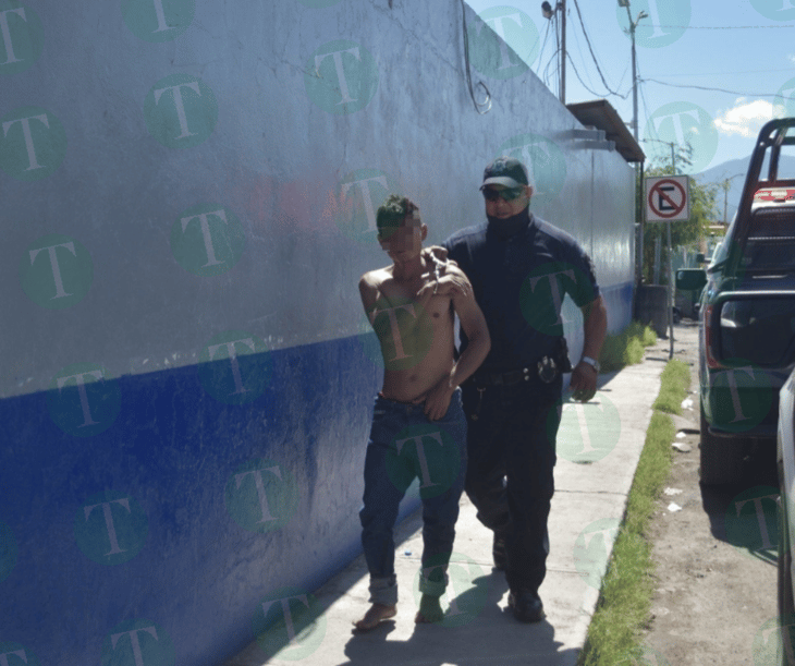 Hombre fue detenido por alterar el orden en la Zona Centro