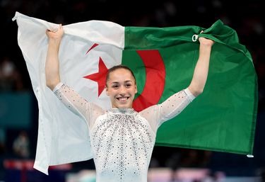 Kaylia Nemour, la gimnasta que hizo historia para todo un continente en París 2024