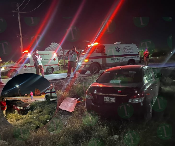 Casi vuelca carro en el Salinas; tripulantes huyen