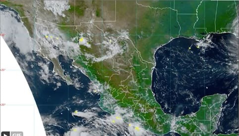 Se forma la tormenta tropical Fabio en el océano Pacífico