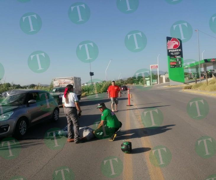 Capitán de Bomberos fallece tras ser embestido por auto en Monclova 