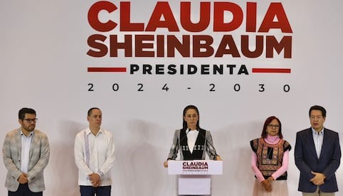 Sheinbaum prevé que el 14 de agosto le den constancia de presidenta