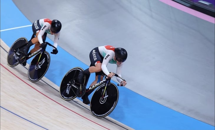 Equipo mexicano de Ciclismo de Velocidad termina quinto en París 2024