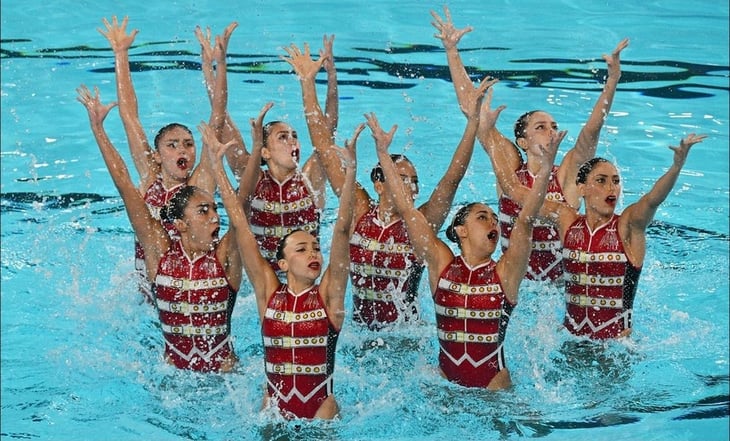 Equipo mexicano de natación artística termina octavo tras error en París 2024