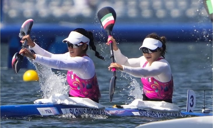 Las mexicanas Beatriz Briones y Karina Alanís avanza a cuartos de final del Canotaje de Velocidad