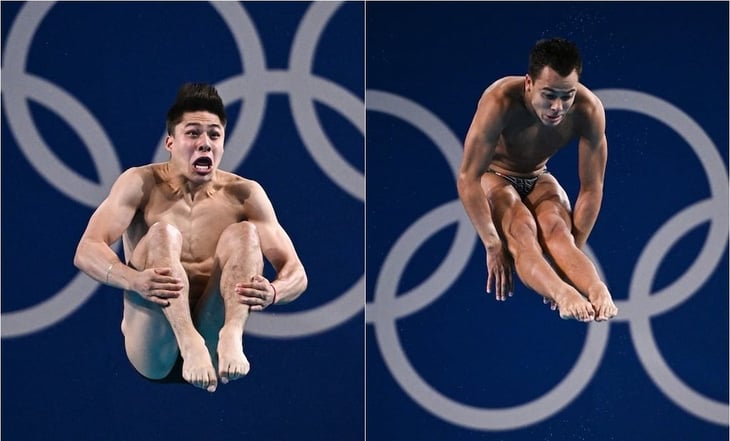 Osmar Olvera avanza a la semifinal de trampolín 3 metros en París 2024