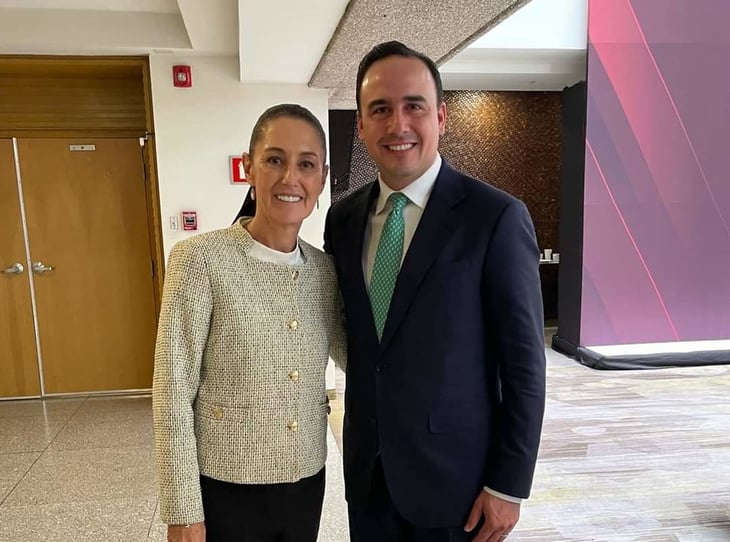 Sheinbaum y Manolo se reúnen para trabajar por Coahuila