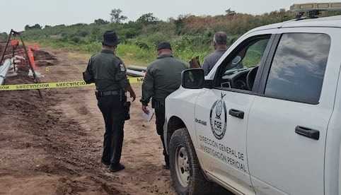 Localizan restos humanos enterrados de forma clandestina en Sinaloa