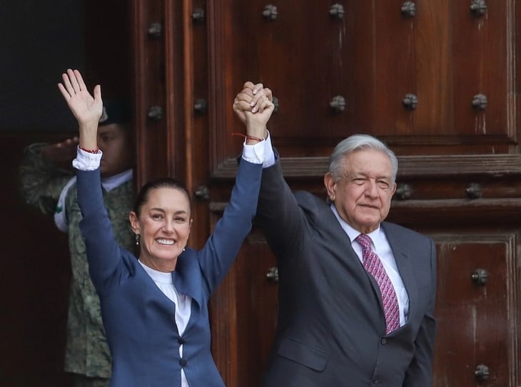 A Sheinbaum ya podría entregarle mañana mismo la banda presidencial: AMLO