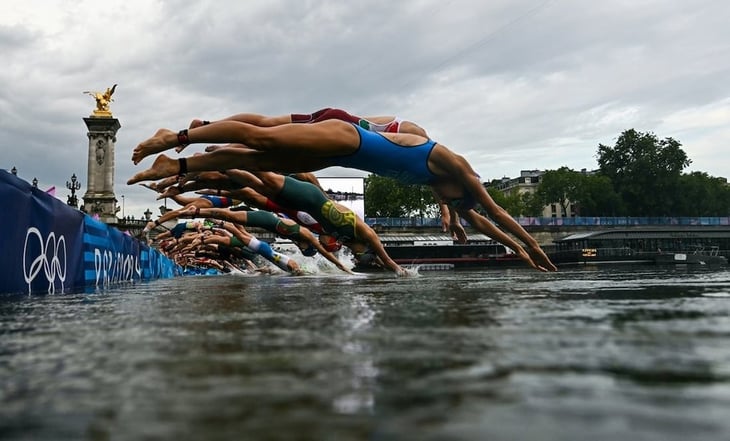 Atletas presentan síntomas de infección gastrointestinal, tras nadar en el río Sena