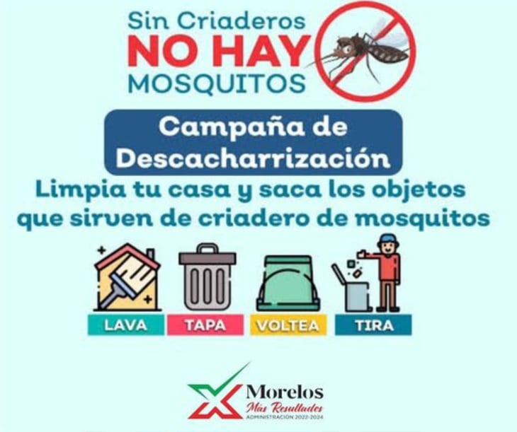 Morelos refuerza la lucha contra el dengue