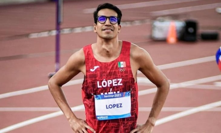 Tonatiú López finaliza quinto en su heat y se va a repechaje en los 800 metros planos