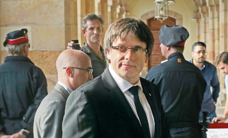 Reaparece en España el independentista Carles Puigdemont, pero se esfuma