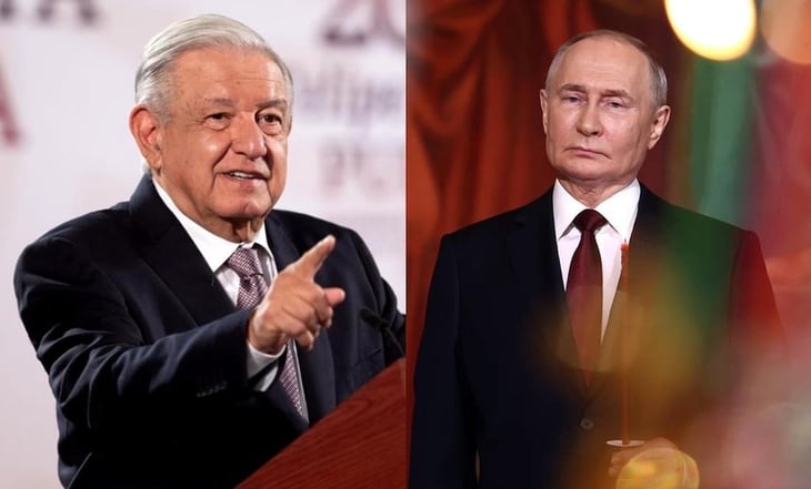 No detendrán a Putin si acude a ceremonia de Sheinbaum: AMLO