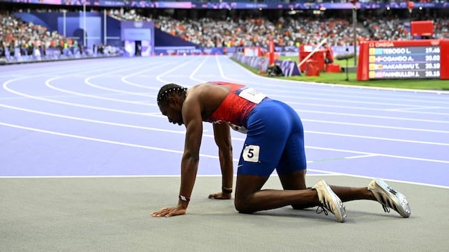 Noah Lyles, bronce en los 200 metros con COVID