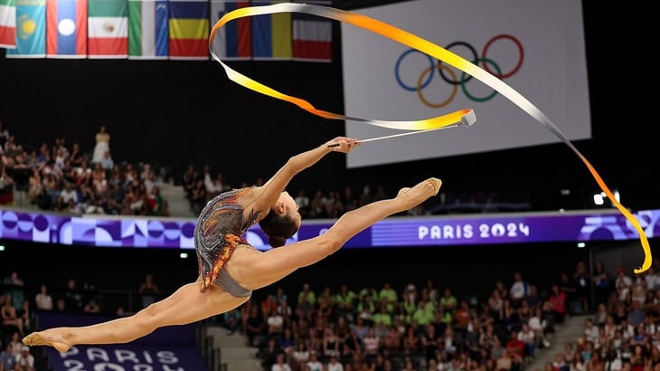 ¡Pondrán a México en todo lo alto! Equipo de gimnasia rítmica viajó a París 2024