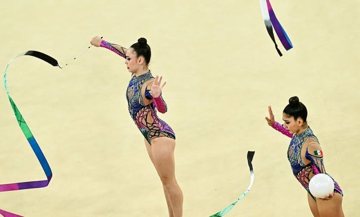 París 2024: Equipo mexicano de Gimnasia Rítmica hace espectacular debut en los Juegos Olímpicos